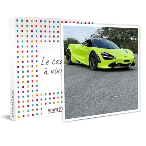 SMARTBOX - Pilotage prestige : 2 tours de circuit au volant d'une McLaren 720S - Coffret Cadeau Sport & Aventure