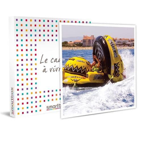 SMARTBOX - Sortie entre amis : 15 min de bouée tractée pour 4 près de Narbonne - Coffret Cadeau Sport & Aventure